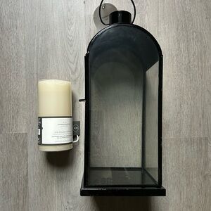 Threshold Black and Cream Lantern Accents